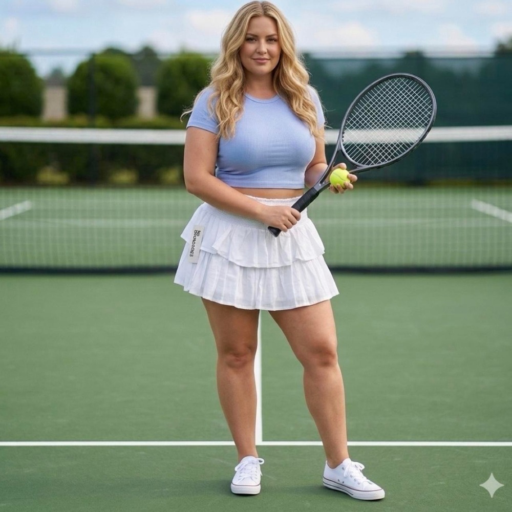 Ruffled Skirt
